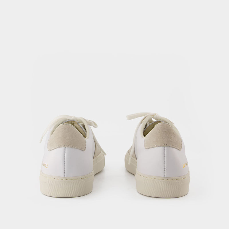 Sneakers Bball Duo - COMMON PROJECTS - Cuir - Blanc