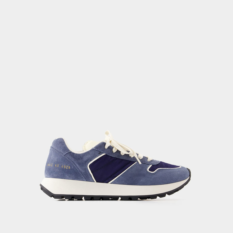 Sneakers Track - COMMON PROJECTS - Cuir - Bleu