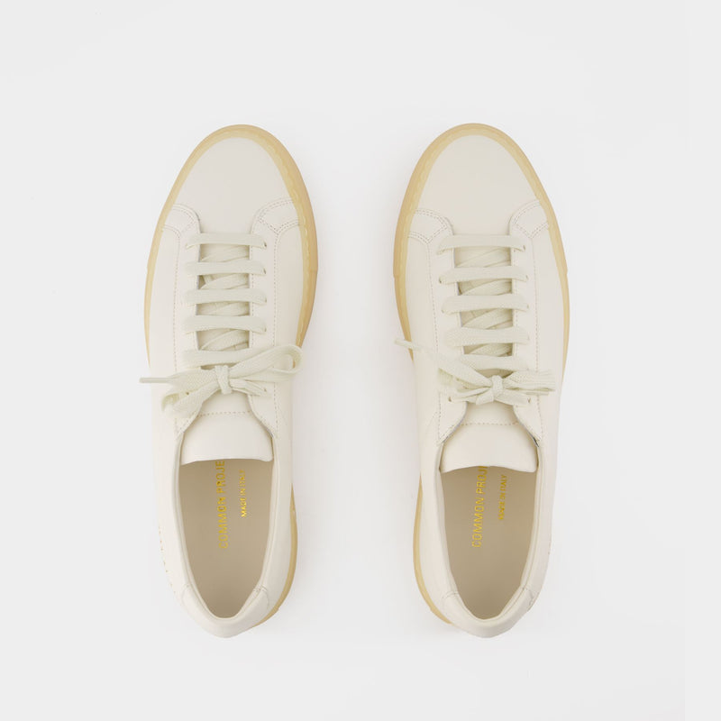 Sneakers Achilles - COMMON PROJECTS - Cuir - Blanc