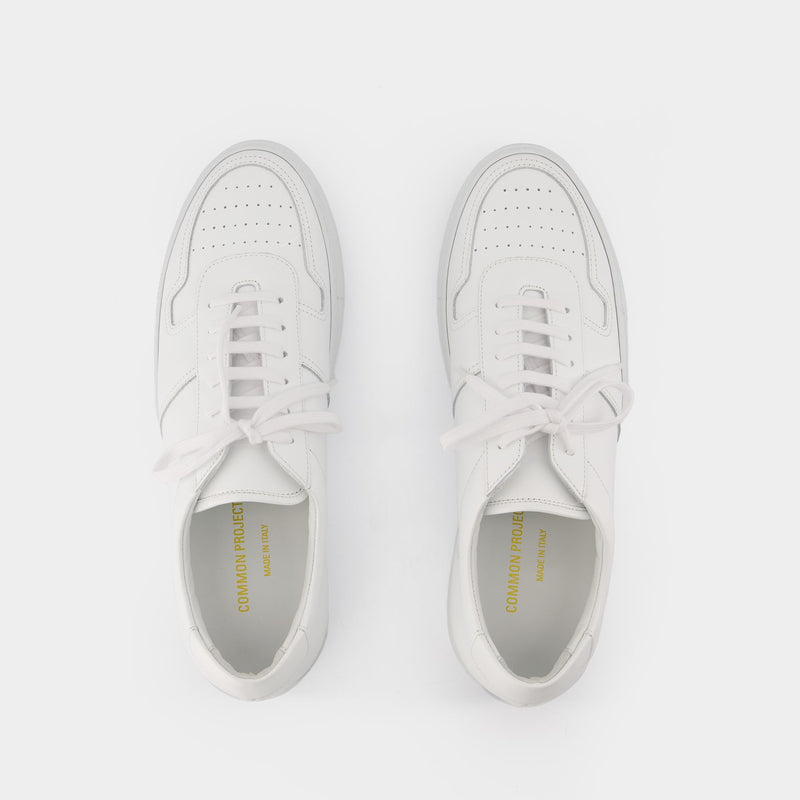 Sneakers Bball Low - COMMON PROJECTS - Cuir - Blanc