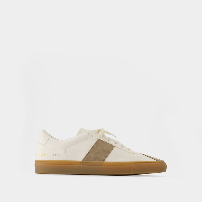 Sneakers Tennis Trainer - COMMON PROJECTS - Cuir - Blanc