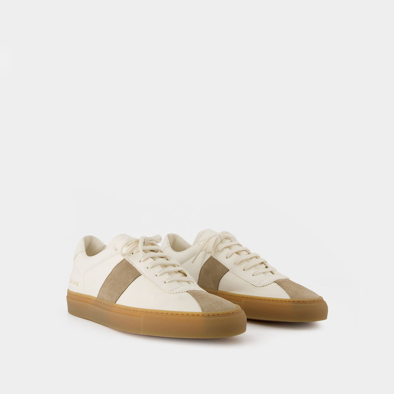 Sneakers Tennis Trainer - COMMON PROJECTS - Cuir - Blanc