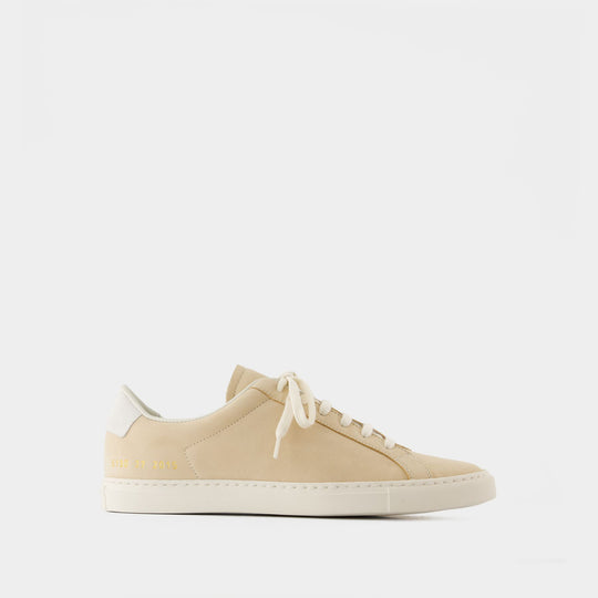 Sneakers Retro Nubuck - COMMON PROJECTS - Cuir - Rose