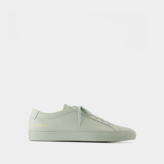 Sneakers Original Achilles Low - COMMON PROJECTS - Cuir - Vert