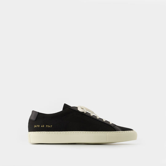 Sneakers Achilles In Canvas - COMMON PROJECTS - Cuir - Noir