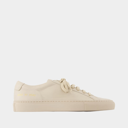 Sneakers Achilles S - COMMON PROJECTS - Cuir - Beige