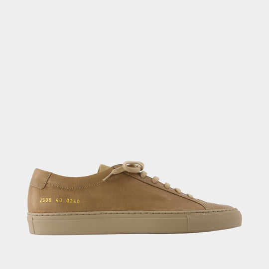Sneakers Achilles Premium - COMMON PROJECTS - Cuir - Beige