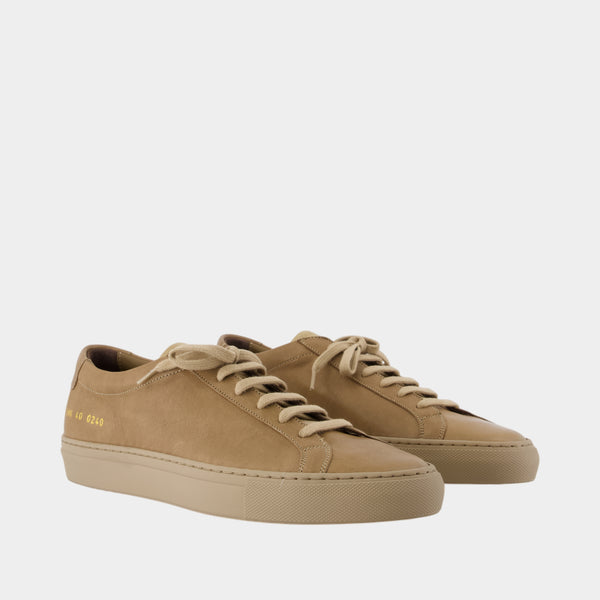 Sneakers Achilles Premium - COMMON PROJECTS - Cuir - Beige
