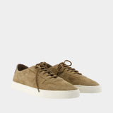 Sneakers Bball Slim Deconstructed - COMMON PROJECTS - Cuir - Kaki