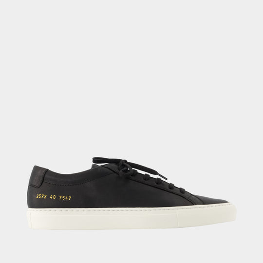 Sneakers Achilles Premium - COMMON PROJECTS - Cuir - Noir