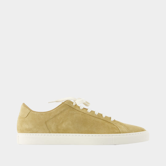 Sneakers Achilles Slim Premium - COMMON PROJECTS - Cuir - Beige
