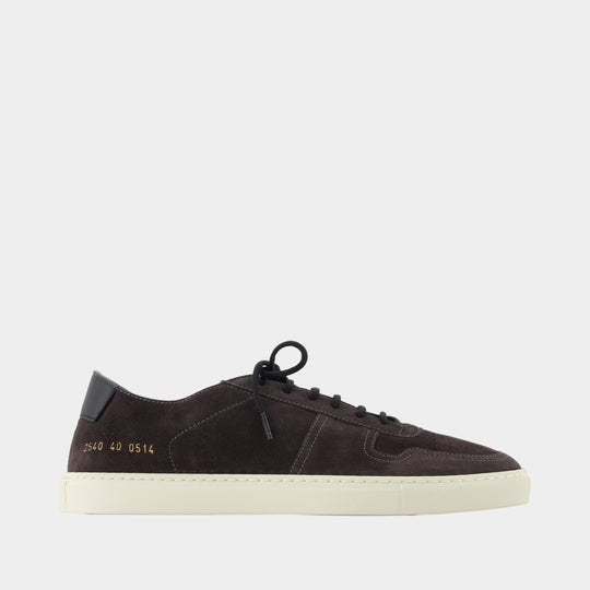 Sneakers Bball Slim Deconstructed - COMMON PROJECTS - Cuir - Noir