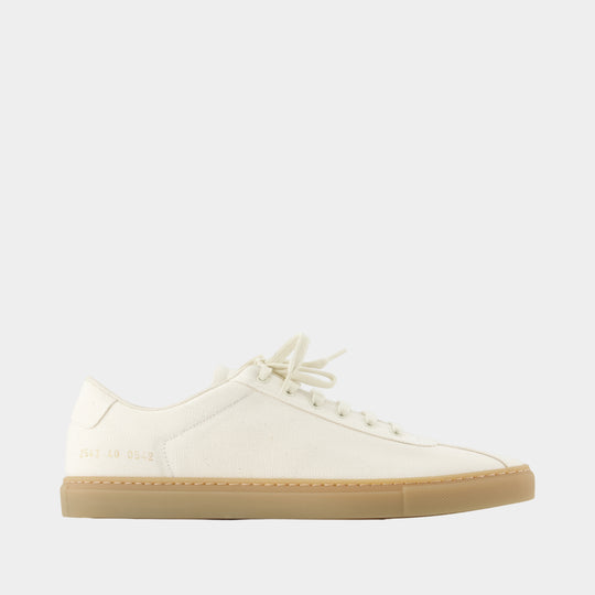 Sneakers Tennis - COMMON PROJECTS - Toile - Beige