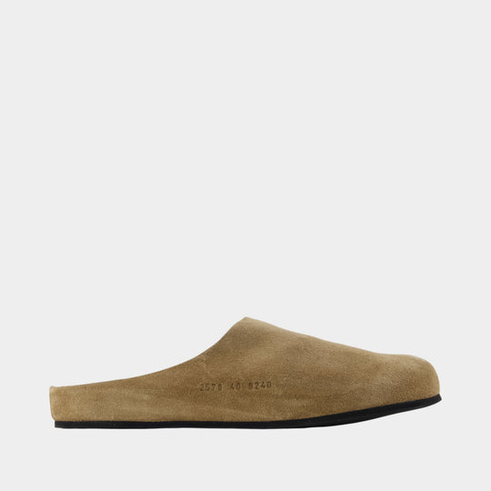 Mules Clog - COMMON PROJECTS - Cuir - Beige