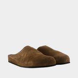 Mules Clog - COMMON PROJECTS - Cuir - Marron