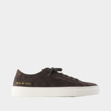 Sneakers Achilles Piuma - COMMON PROJECTS - Cuir - Gris Foncé