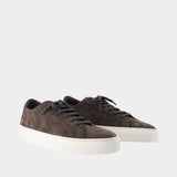 Sneakers Achilles Piuma - COMMON PROJECTS - Cuir - Gris Foncé