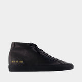Sneakers Achilles Mid Premium - COMMON PROJECTS - Cuir - Noir