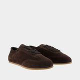 Sneakers Winter Driving - COMMON PROJECTS - Cuir - Marron