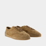 Sneakers Winter Driving - COMMON PROJECTS - Cuir - Beige