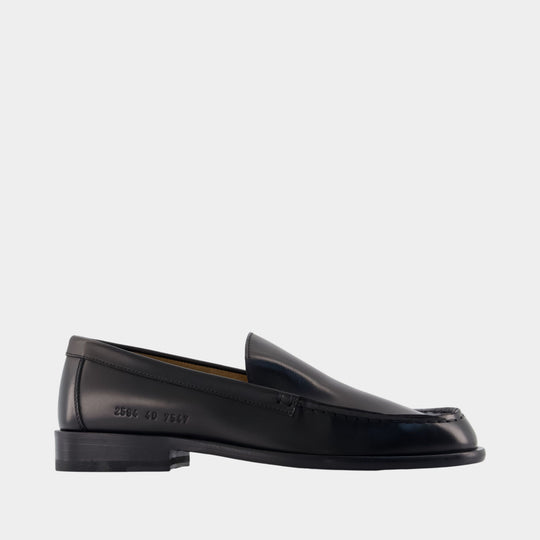 Mocassins Minimal - COMMON PROJECTS - Cuir - Noir
