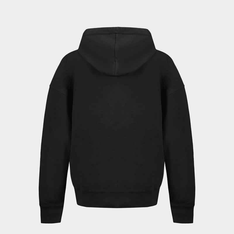 Hoodie Mansel Gz - Isabel Marant - Coton - Noir