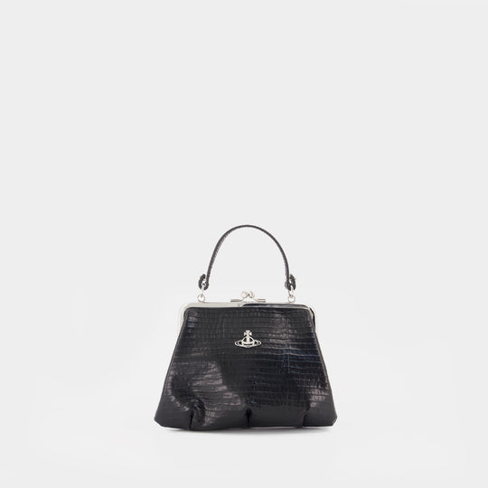 Sac À Main Granny Frame - Vivienne Westwood - Cuir - Noir