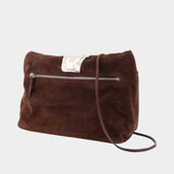 Pochette Cuff - Staud - Cuir - Marron