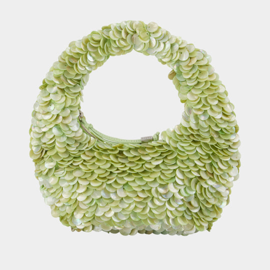 Sac À Main Reef - Staud - Perles - Vert