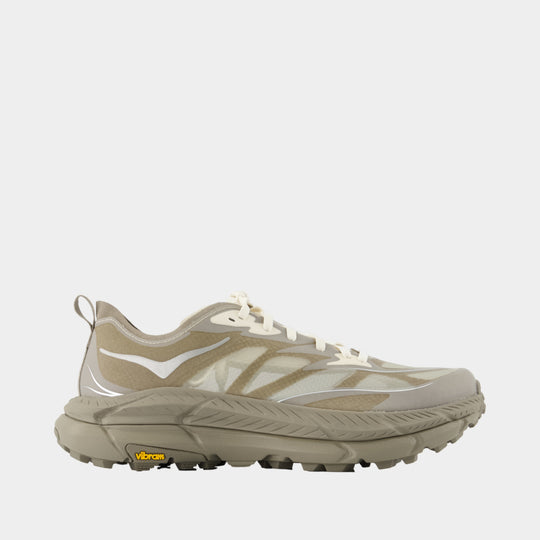 Sneakers U Mafate Speed 4 Lite - Hoka - Coton - Marron