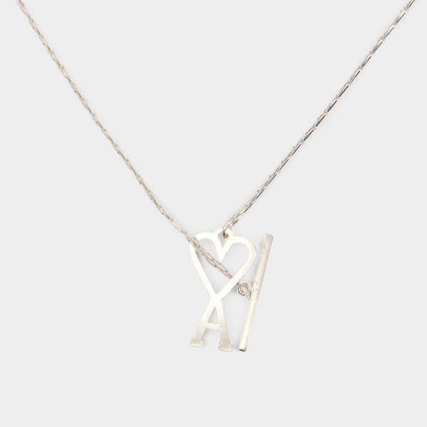 Collier Adc - AMI Paris - Métal - Argenté