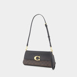 Sac Porté Épaule Signature Jet - Coach - Cuir - Noir