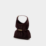 Sac À Main Sphynx Mini - Balmain - Cuir - Bordeaux