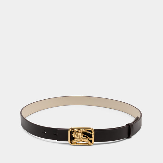 Ceinture Lb Rider - Burberry - Cuir - Noir