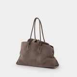 Sac la Passeggiata Medium Top Handle - The Attico - Cuir - Marron