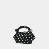 Sac À Main Bou Mini Printed - Ganni - Cuir - Noir