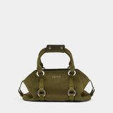 Sac À Main Farringdon Small - Alexander McQueen - Cuir - Vert