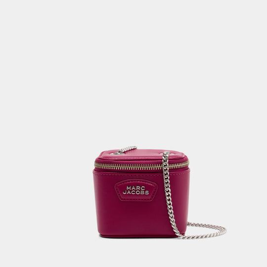 Cabas The Mini Vanity - Marc Jacobs - Cuir - Rose