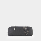 Wallet On Chain Chainlong - YOHJI YAMAMOTO - Cuir - Noir