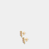 Boucles D'oreilles Feodora - Vivienne Westwood - Métal - Rose