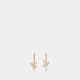 Boucles D'oreilles Olympia Cz - Vivienne Westwood - Métal - Doré