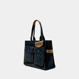 The Large Tote - Marc Jacobs - Coton - Bleu