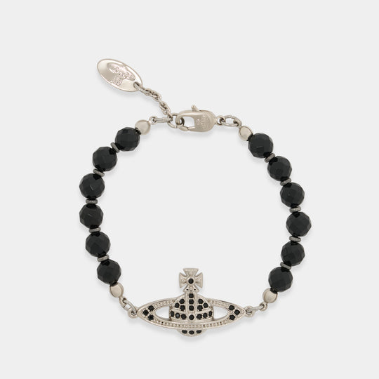 Bracelet Messaline - Vivienne Westwood - Métal - Noir