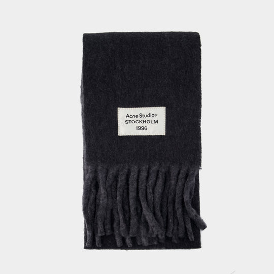 Écharpe - Acne Studios - Laine - Gris