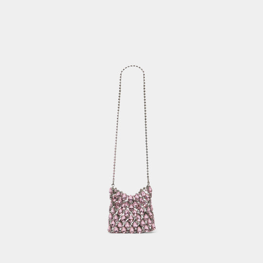 Sac À Bandoulière Crystal Mini - SELF PORTRAIT - Synthétique - Rose