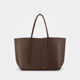 Cabas Abilla - By Malene Birger - Cuir - Marron