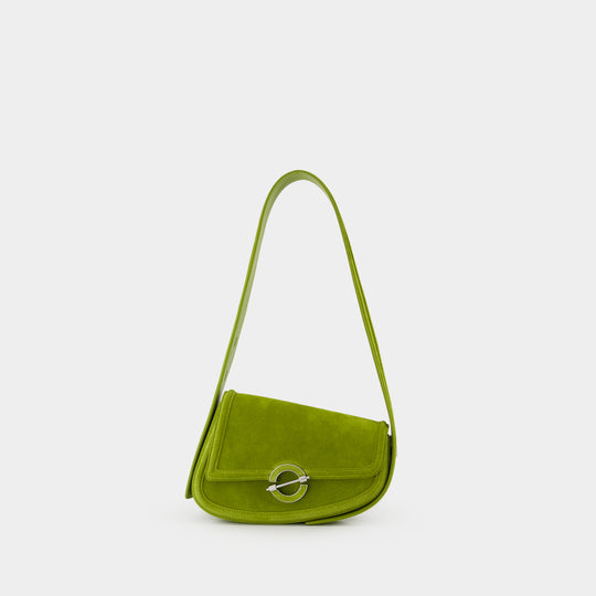 Sac Porté Épaule Sahero 16110 - SAMSØE SAMSØE - Cuir - Vert