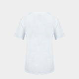 T-Shirt Zewel Gz - Isabel Marant - Lin - Blanc