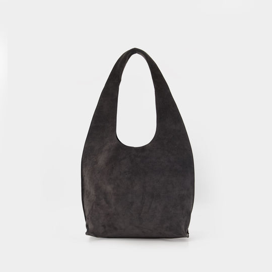 Sac Porté Épaule Le Neige Clou - A.P.C. - Cuir - Gris