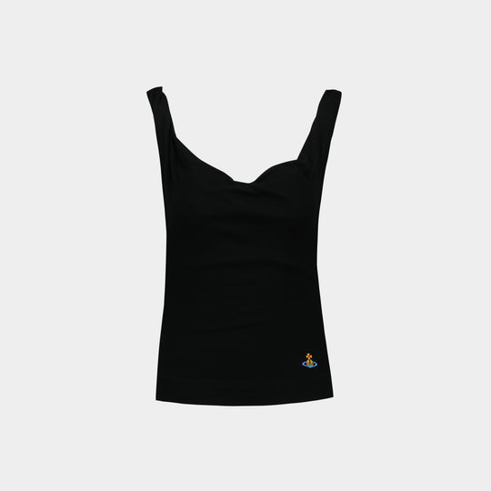 Top Anna - Vivienne Westwood - Viscose - Noir
